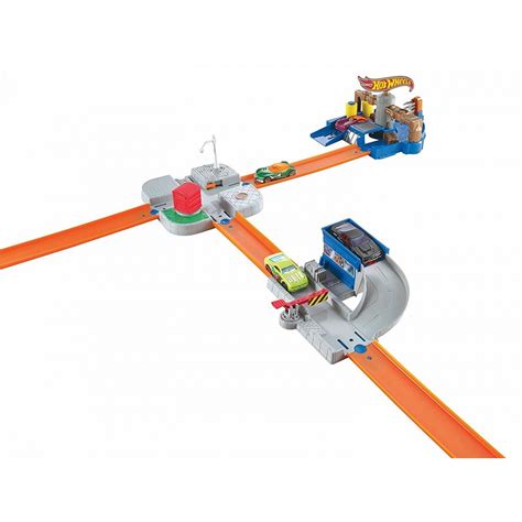 Mattel Hot Wheels City Track Set Cyborg Crossing CDM CDM Toys Shop Gr