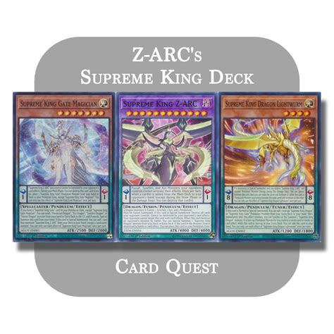 Buy Yu Gi Oh Arc V Z Arc S Complete Supreme King Pendulum Deck