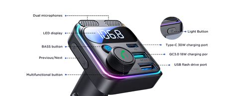 Amazon Joyroom Bluetooth Fm Transmitter Car Adapter Stronger