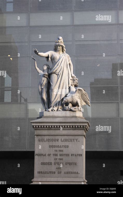 "Religious Liberty" statue at Independence Mall, Philadelphia, Pennsylvania Stock Photo - Alamy