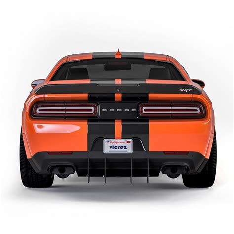 Vicrez Centa Vr Rear Diffuser Vz Dodge Challenger