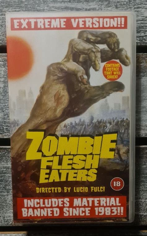 ZOMBIE FLESH EATERS EXTREME VERSION RARE 1999 VHS VIPCO VIP061 EBay