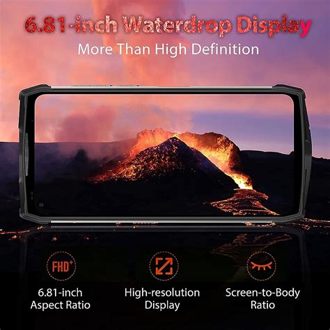 Ulefone Power Armor 13 Rugged Smartphone Ip68 Waterproof Phone