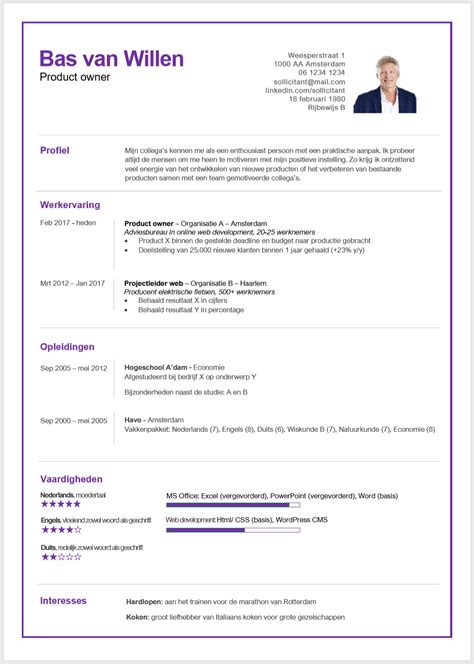 Een Effectief Cv Maken De Ultieme Gids Gratis Voorbeelden Cv