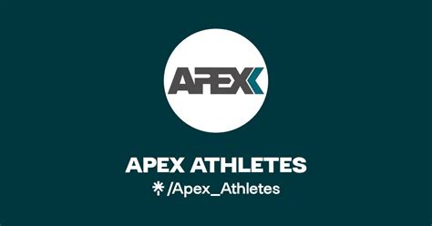 APEX ATHLETES Instagram Facebook TikTok Linktree