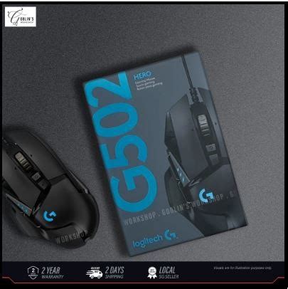 Logitech G502 HERO RGB Gaming Mouse with tuneable weight, Computers & Tech, Parts & Accessories ...