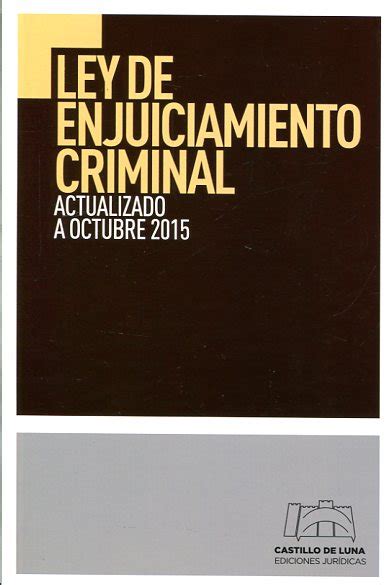 Libro La Reforma De La Ley De Enjuiciamiento Criminal En 2015