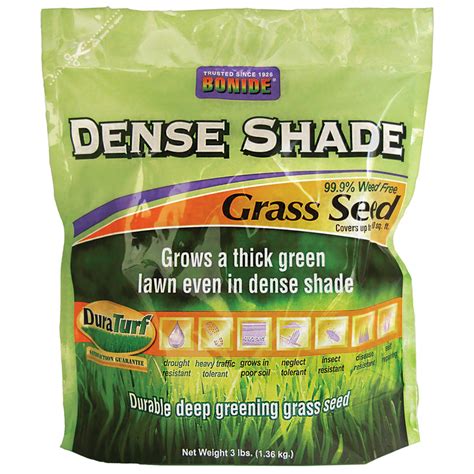 Bonide Duraturf Mixed Full Shade Grass Seed 3 Lb Max Warehouse