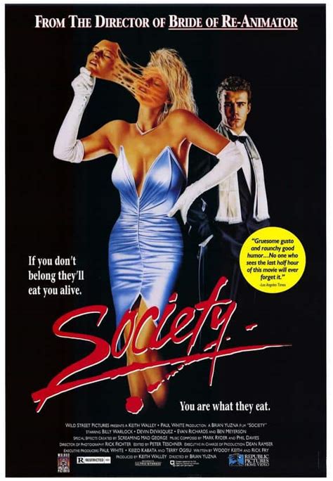 Horror Movie Review: Society (1989) - Games, Brrraaains & A Head-Banging Life