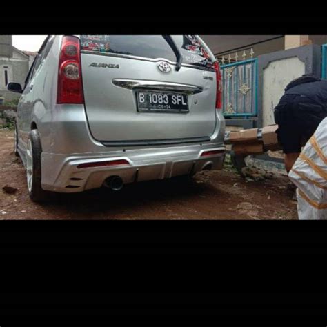 Jual Bodykit Belakang Avanza Xenia Old Bahan Frp Pnp Dan Tanpa Warna