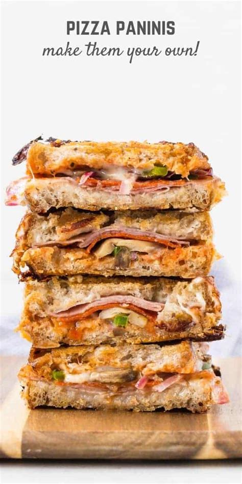 Pizza Panini Sandwiches Recipe - Rachel Cooks®