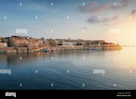 The Grand Harbour, Valletta, Malta Stock Photo - Alamy