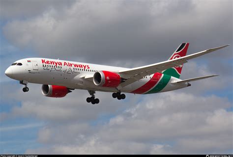 Y Kza Kenya Airways Boeing Dreamliner Photo By Severin