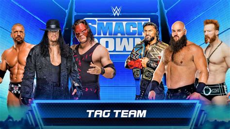 TEAM Undertaker Vs TEAM Braun Strowman 3v3 ELIMINATION Tag Team