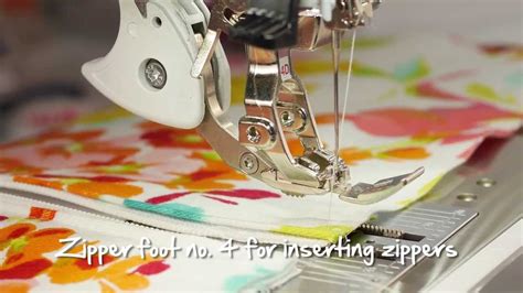 Tutorial How To Sew In Zippers With The BERNINA Zipper Feet No 4 4D