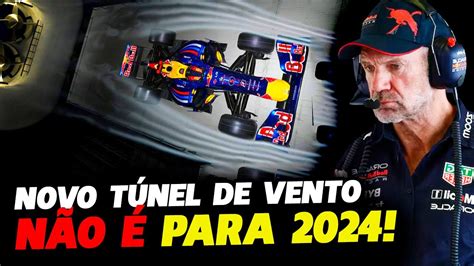 Red Bull Traz Novidades Sobre Novo T Nel De Vento Mas Esfria