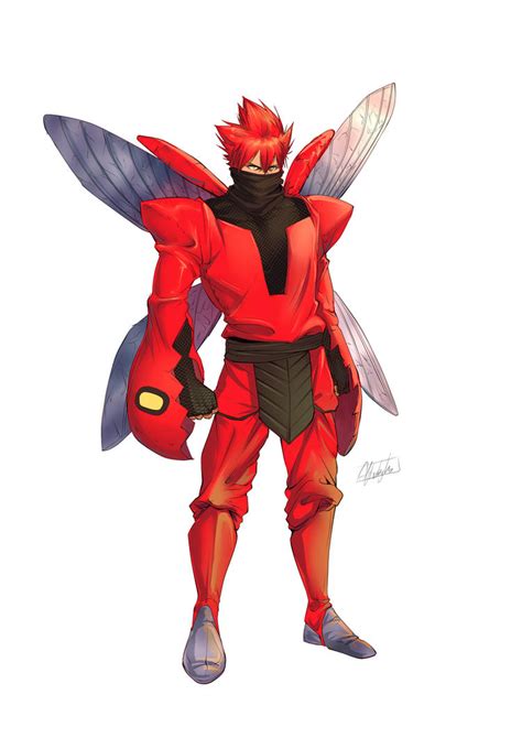 Gijinka Dyarika Contest Scizor By Afterlaughs On Deviantart