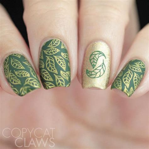 Fall Leaves Nail Art Fall Nail Art Autumn Nails Chic Nails Trendy