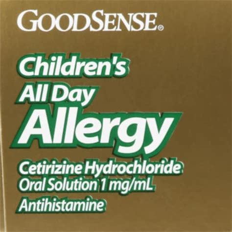 Goodsense Childrens All Day Allergy Relief Grape Flavor Oral Solution