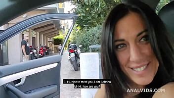 Italian Sluts Sabrina Ice Drinks Pee And Gets Fucked In The Ass With Exhibitionism Outdoor And