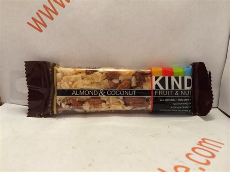 Crazy Food Dude Review Kind Almond And Coconut Fruit And Nut Bar