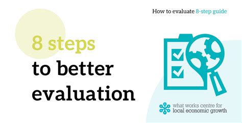 An 8 Step Guide To Better Evaluation What Works Growth