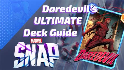 Daredevil S Ultimate Deck Guide For Marvel Snap Youtube