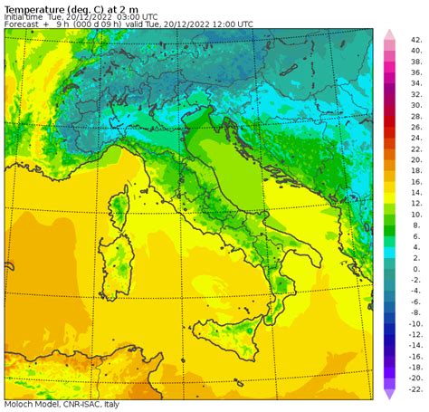 Meteo Le Temperature Massime Di Oggi 20C A Carbonia