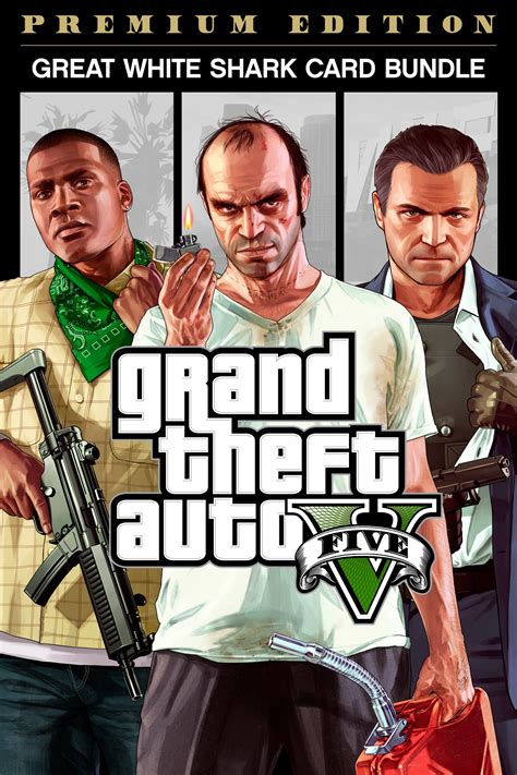 Buy Grand Theft Auto V: Premium Edition & Great White Shark Card Bundle