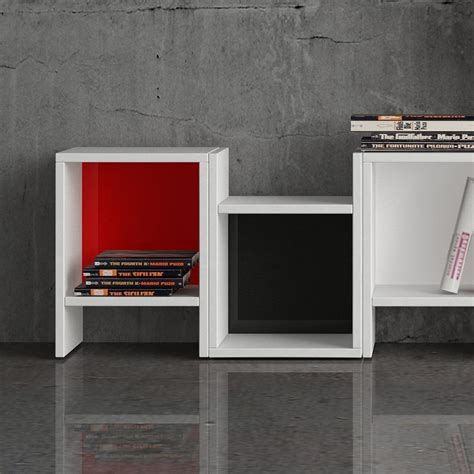 ModularMix Libreria Componibile A Cubi Design Moderno 127x116cm