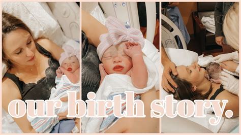 Positive Unmedicated Birth Story Raw Footage Unexpected Induction