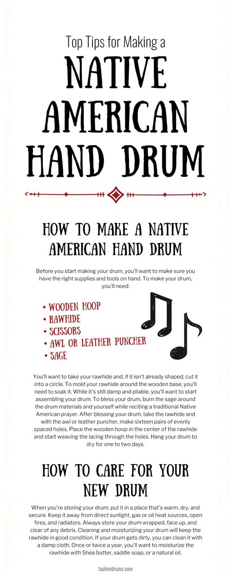 Top Tips For Making A Native American Hand Drum Tachini Drums