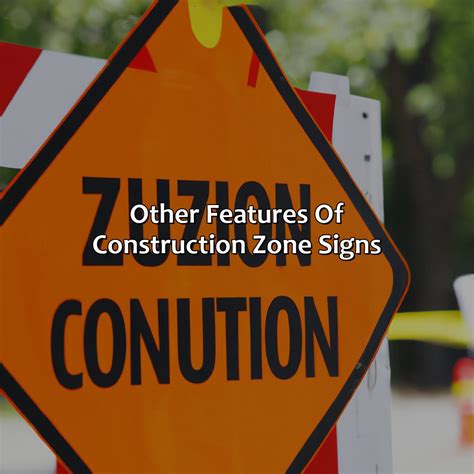 What Color Is A Construction Zone Sign - colorscombo.com