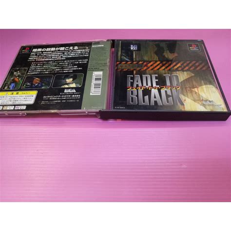 フ F 出清價 Ps2 可玩 網路最便宜 Sony Ps Ps1 2手原廠遊戲片 Fade To Black 蝦皮購物