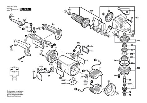 Bosch Angle Grinder Parts Diagram | Reviewmotors.co