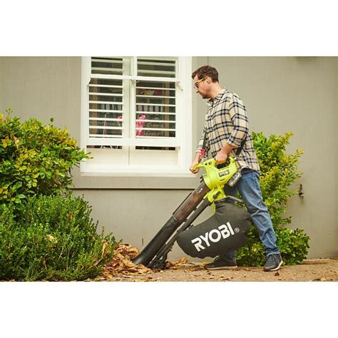 Ryobi One Aspirateur De Feuilles Sans Fil Et Souffleur De Feuilles