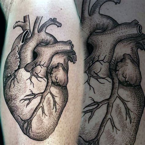 95 Tatuajes De Corazones Realistas O Reales Y Su Significado