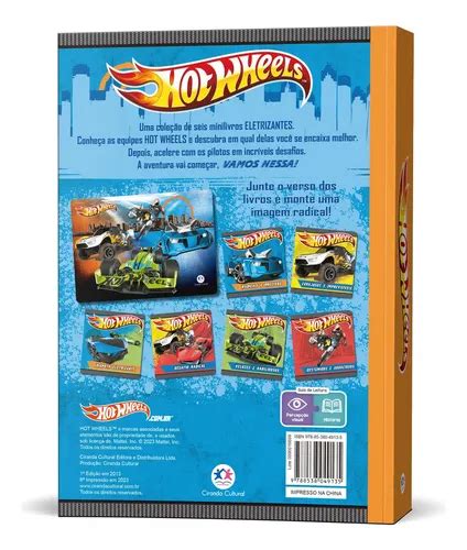 Hot Wheels Box 6 Minilivros MercadoLivre