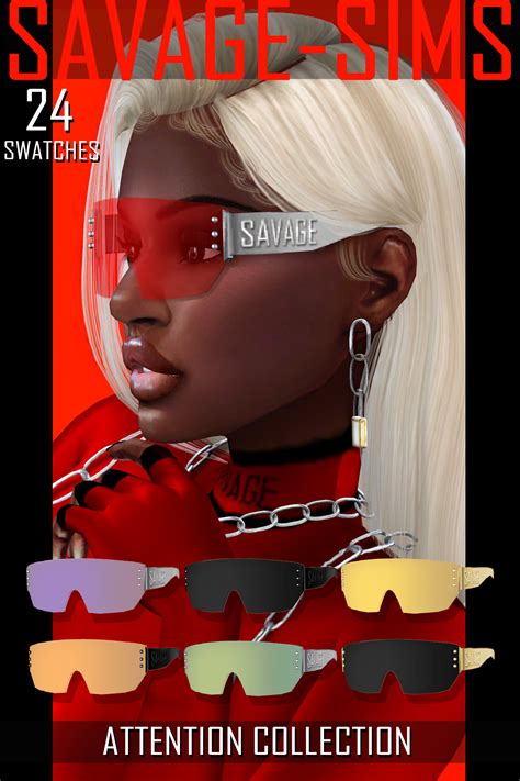 Sims 4 Cc Finds — Savage Sims Attention Collection Patreon