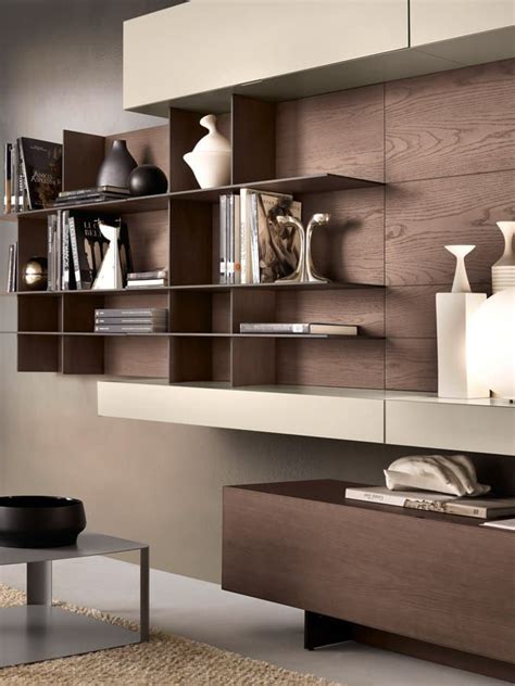 Olivieri Wohnwandprogramm Cube 5 Shelving Design Living Room Design