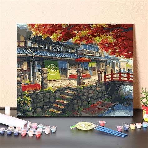 Mua Tranh tô màu theo số Tranh sơn dầu số hoá Căng sẵn khung Tổng hợp các mẫu hot trend giá