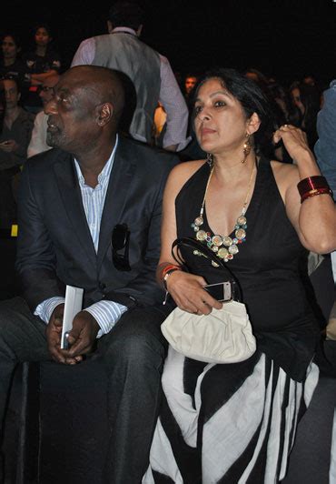 Viv Richards, Neena together at Masaba's show - Rediff Getahead