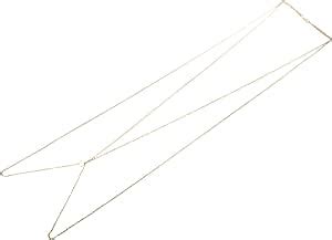 Amazon Sexy Ring Body Chain Necklace Bikini Belly Harness Gold Tone Dancer Slave MN