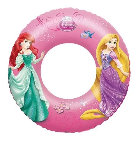 Boia Circular Infl Vel Disney Princesas Parcelamento Sem Juros