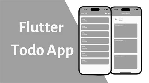 Todo List App In Flutter A Step By Step Guide Youtube