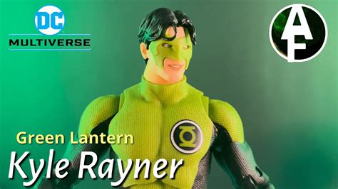 DC Multiverse Mc Farlane Green Lantern Kyle Rayner Figure Review