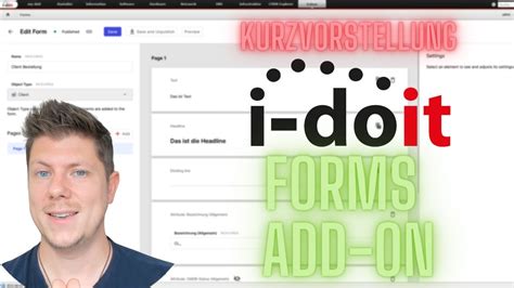 I Doit Kurzvorstellung Des Forms Add Ons YouTube