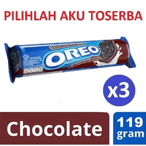 Jual Biskuit Oreo Sandwich Chocolate Roll Gr Harga Paket Isi