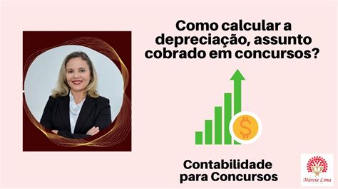 Como Calcular A Depreciação Do Ativo Imobilizado Youtube