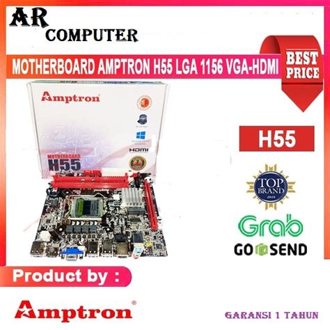 Jual Motherboard Amptron H Lga Shopee Indonesia